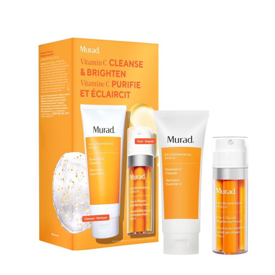 Paraben Free Skincare * | Flash Sale Murad Vitamin C Cleanse & Brighten Value Set