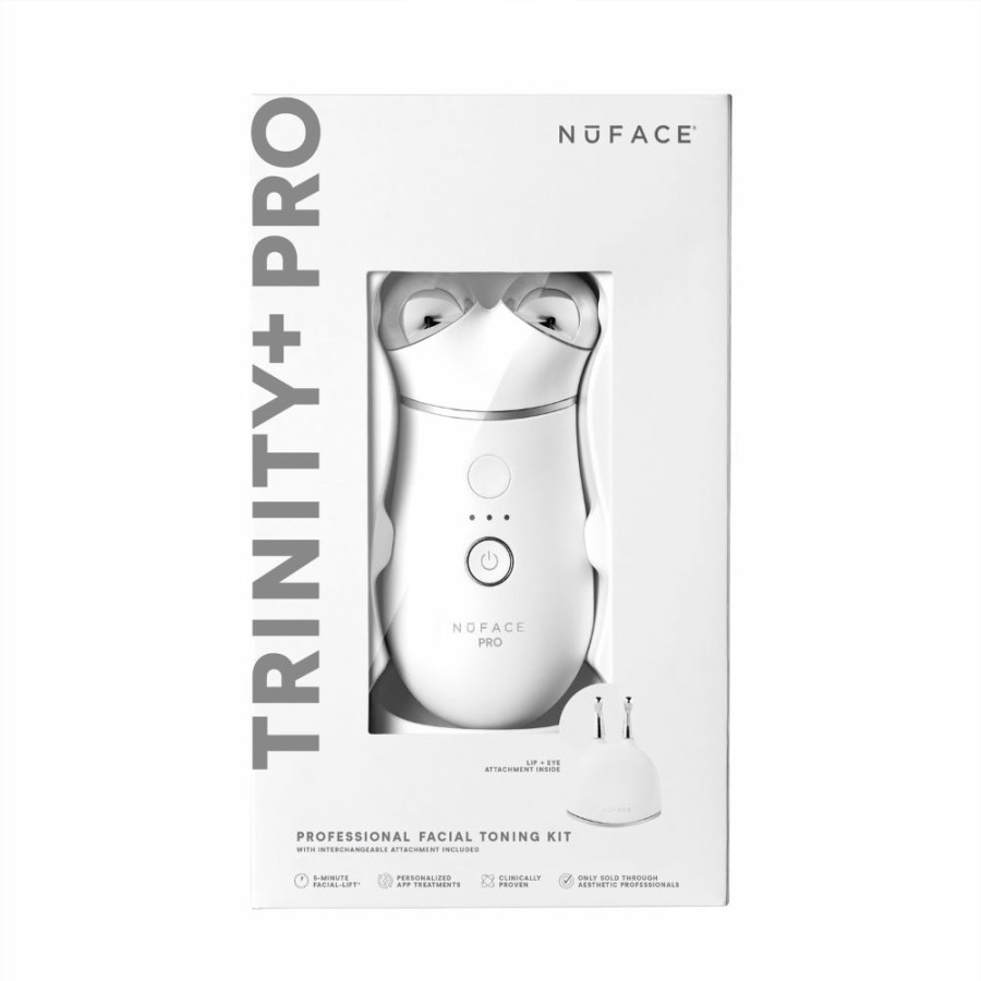 Eye Care Products * | Online Discount Nuface Trinity+ Pro Facial Toning Device + Ele Attachment