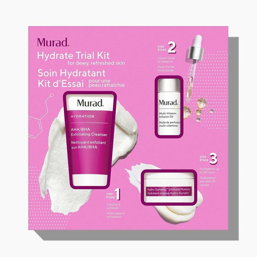 Moisturizers * | Cheap Murad Hydrate Trial Kit