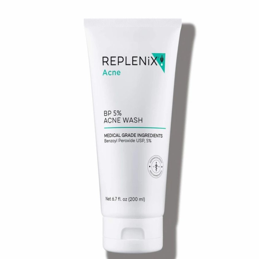 Facial Cleansers * | Flash Sale Replenix Bp 5% Acne Wash