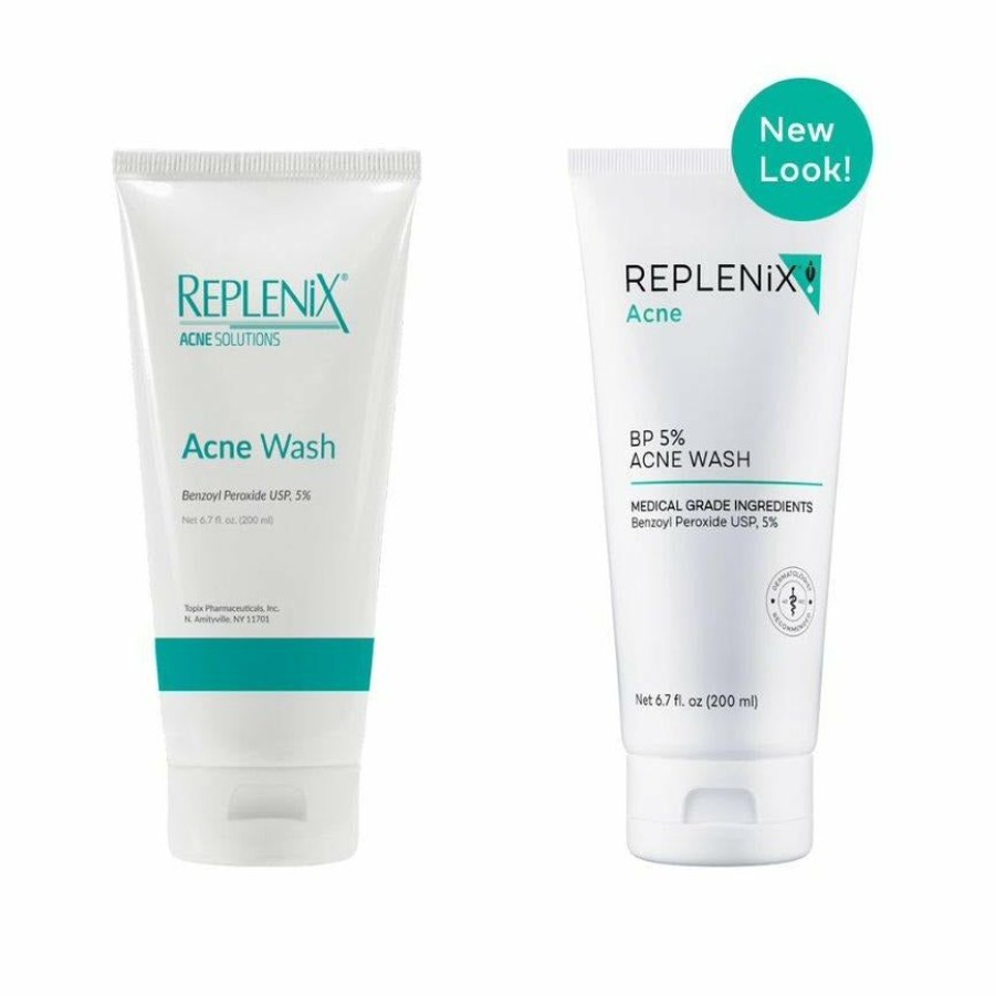 Facial Cleansers * | Flash Sale Replenix Bp 5% Acne Wash