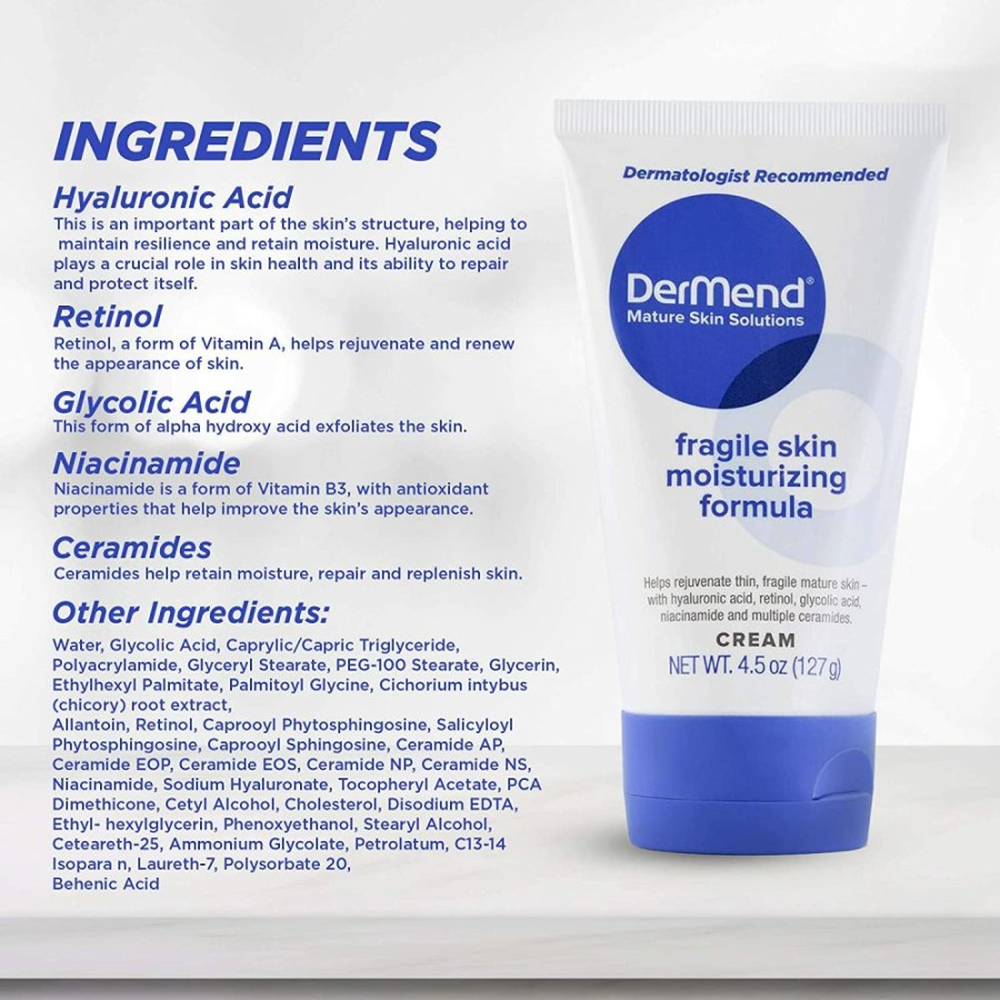 Moisturizers * | Special Dermend Fragile Skin Moisturizing Formula Cream