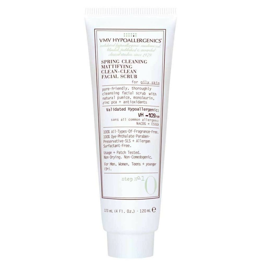 Exfoliators * | Special Vmv Hypoallergenics Spring Cleaning Mattifying Clean-Clean Facial Scrub