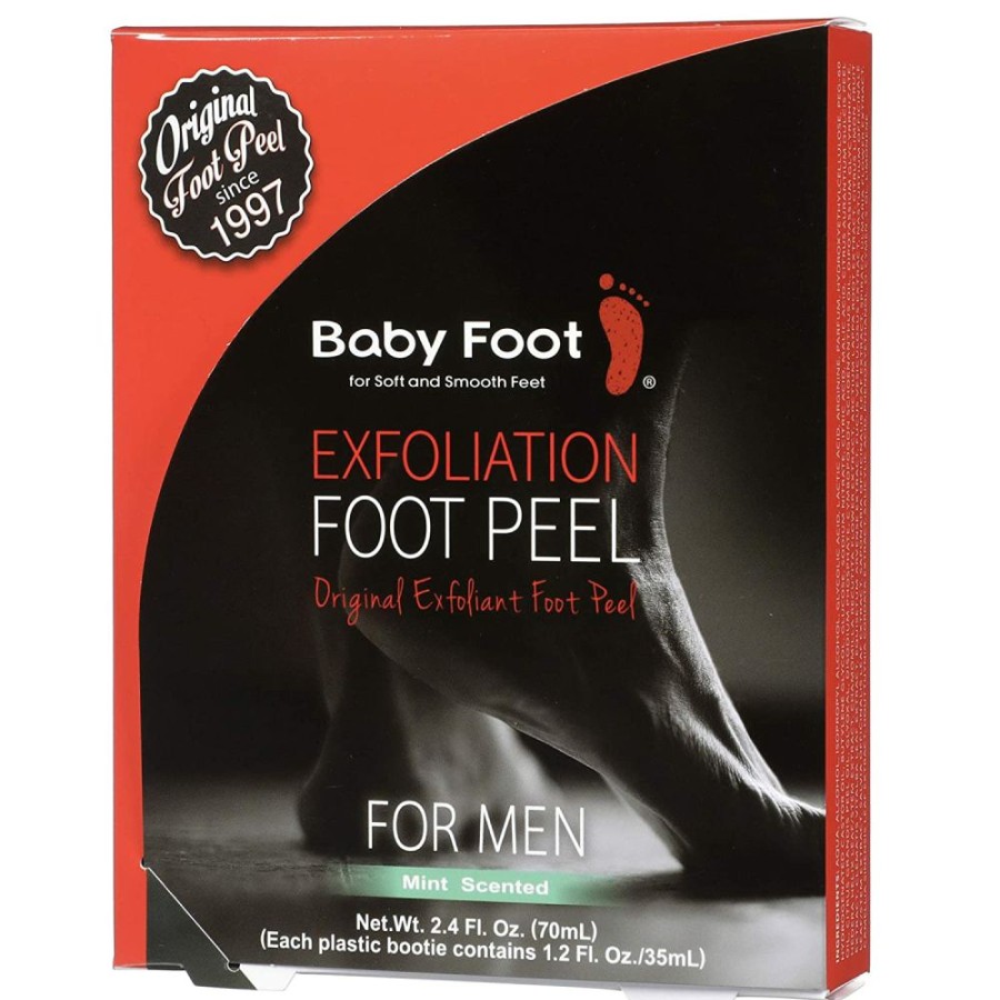 Exfoliators * | Clearance Baby Foot Exfoliant Foot Peel For Men