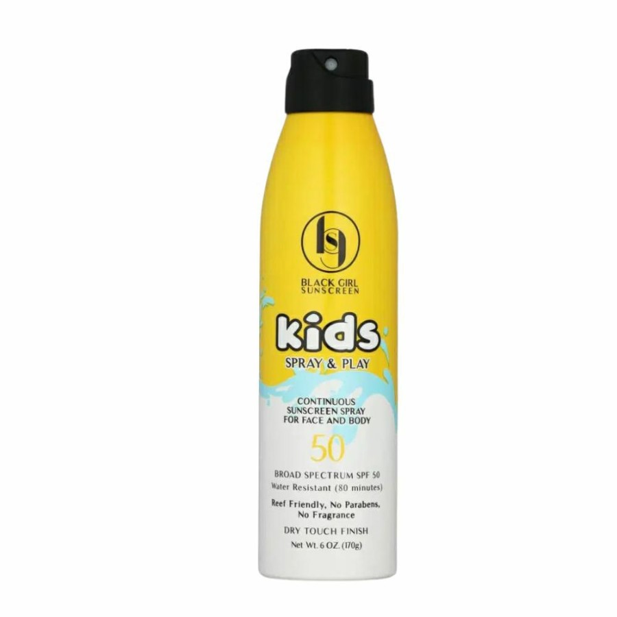 Sunscreen * | Online Sales Black Girl Sunscreen Kids Spray & Play Spf 50