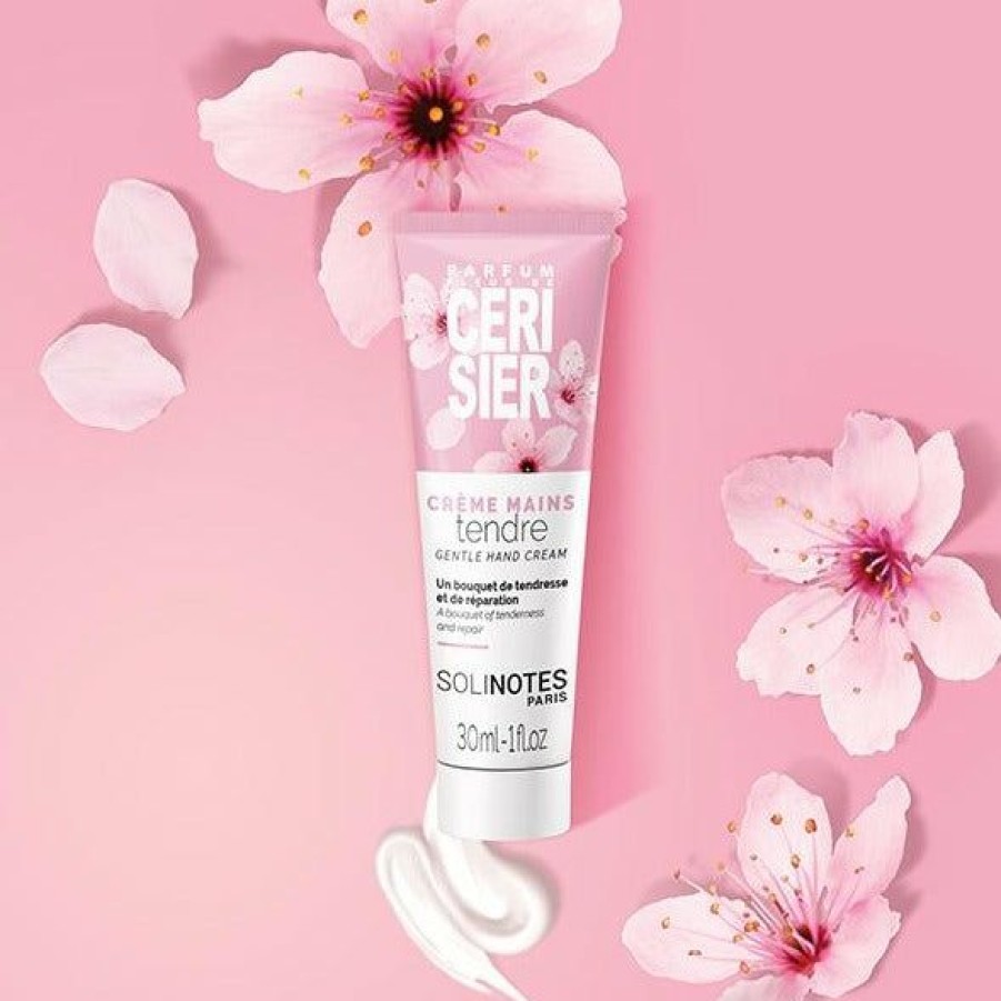 Paraben Free Skincare * | Excellent Quality Solinotes Paris Hand Cream Cherry Blossom