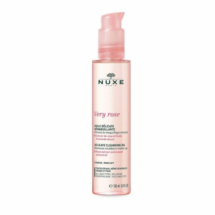 Facial Cleansers * | Crazy Deals Nuxe Very Rose Delicate Cleansing Oil