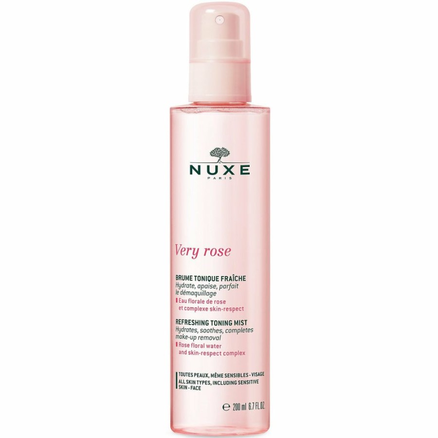 Toners And Facial Mists * | Cheap Nuxe Very Rose Refreshing Toning Mist