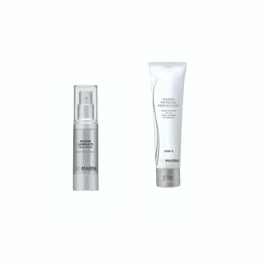 Moisturizers * | Hot Selling Jan Marini Luminate Face Lotion + Free Marini Physical Protectant Spf 45