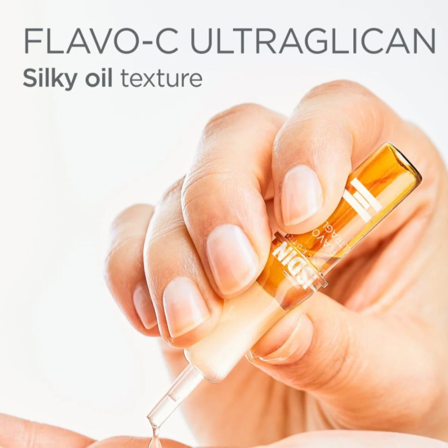 Paraben Free Skincare * | Excellent Quality Isdin Flavo-C Ultraglican Ampules