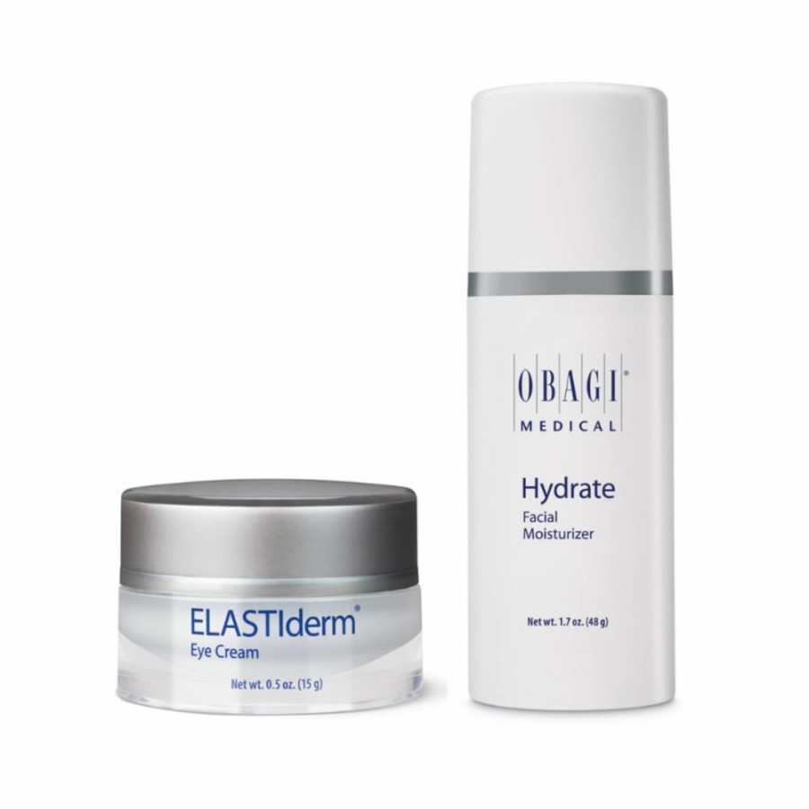 Moisturizers * | Online Sales Obagi Elastiderm Eye Cream & Hydrate Facial Moisturizer Value Set