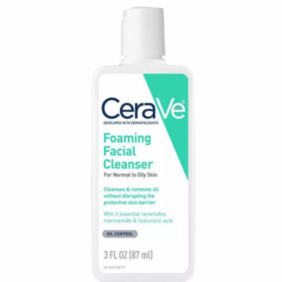 Facial Cleansers * | Good Quality Cerave Foaming Facial Cleanser For Normal To Oily Skin