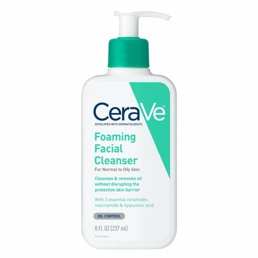 Facial Cleansers * | Good Quality Cerave Foaming Facial Cleanser For Normal To Oily Skin