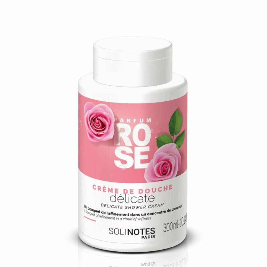 Paraben Free Skincare * | Special Solinotes Paris Shower Cream Rose