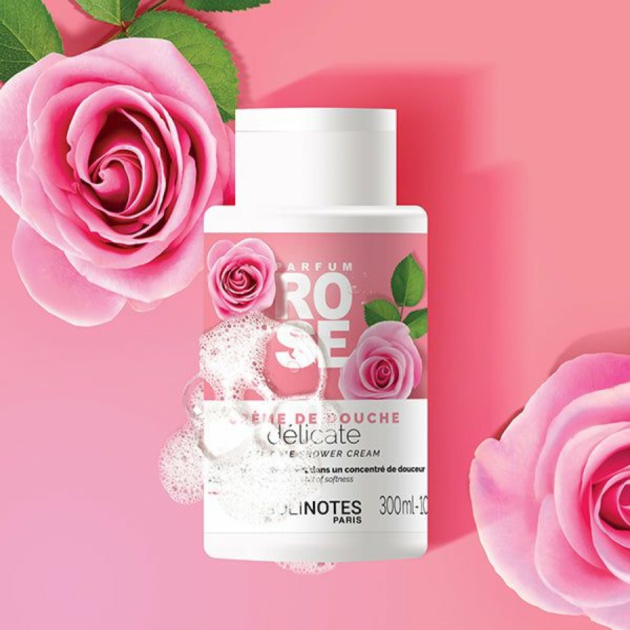 Paraben Free Skincare * | Special Solinotes Paris Shower Cream Rose