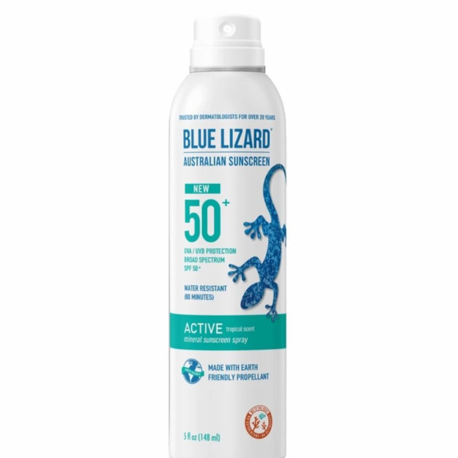 Paraben Free Skincare * | Special Blue Lizard Australian Active Mineral Sunscreen Spray Spf 50+