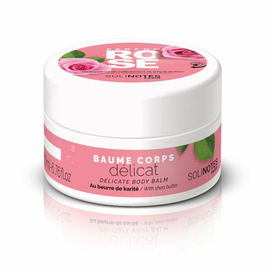 Moisturizers * | Flash Sale Solinotes Paris Body Balm Rose