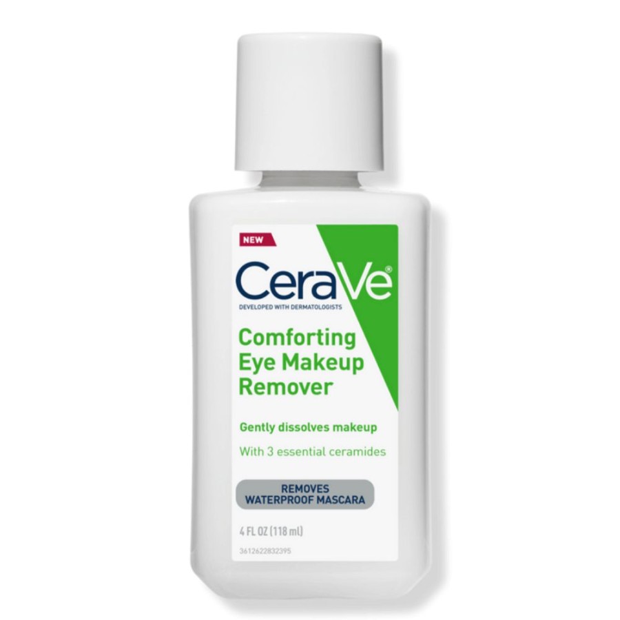 Fragrance Free Skincare * | Online Discount Cerave Comforting Eye Makeup Remover With Hyaluronic Acid