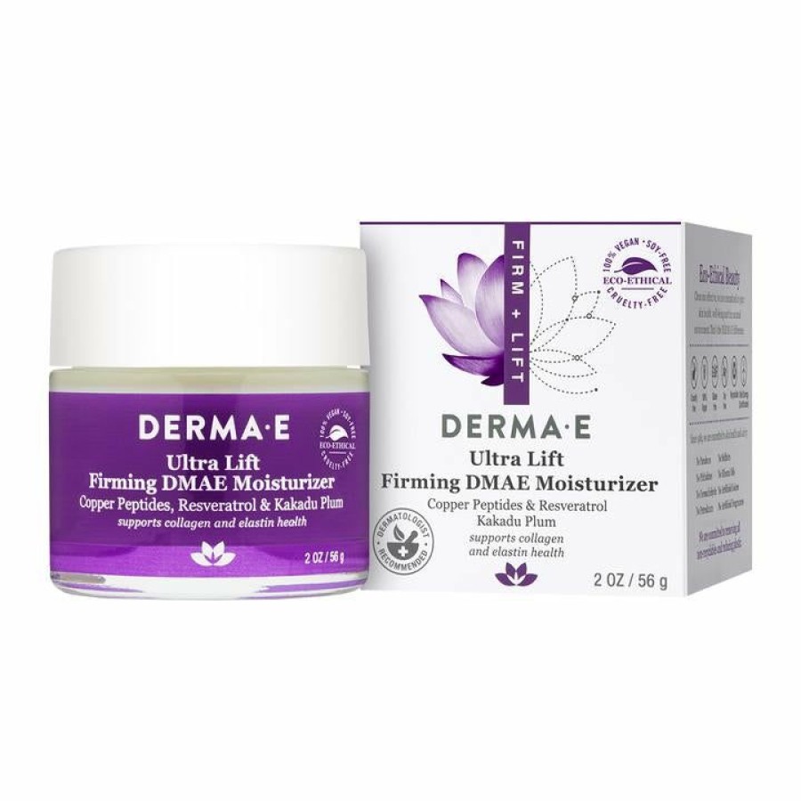 Moisturizers * | Cheap Derma E Ultra Lift Firming Dmae Moisturizer