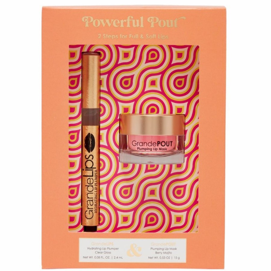 Lip Care * | Special Grande Cosmetics Powerful Pout Set