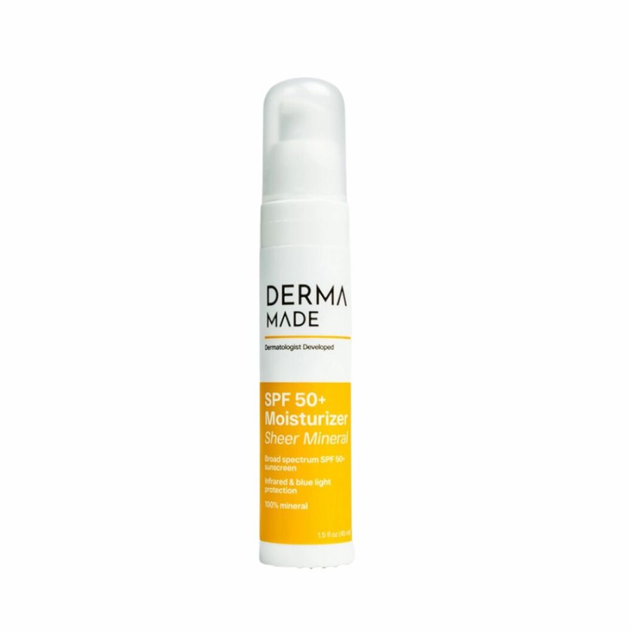 Sunscreen * | Dermamade Store Derma Made Spf 50+ Moisturizer 100% Sheer Mineral Sunscreen