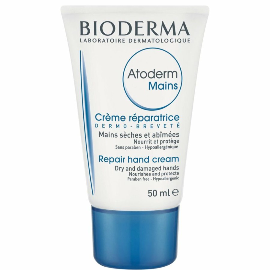 Moisturizers * | Cheap Bioderma Atoderm Hand & Nail Cream