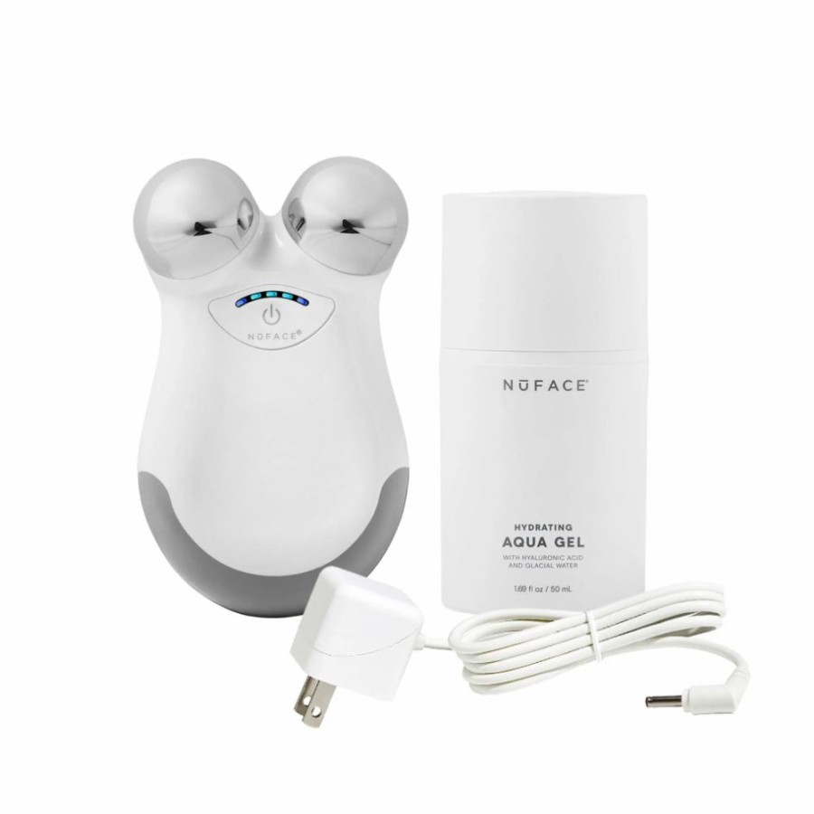 Professional Skin Care Tools & Devices * | Promotions Nuface Mini Facial Toning Device Starter Kit