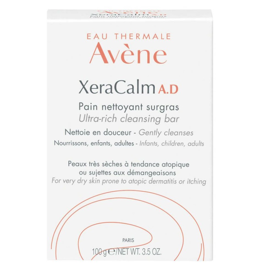 Fragrance Free Skincare * | Flash Sale Avene Xeracalm A.D Ultra-Rich Cleansing Bar