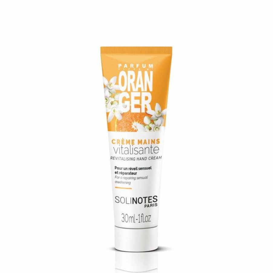 Paraben Free Skincare * | Online Discount Solinotes Paris Hand Cream Orange Blossom