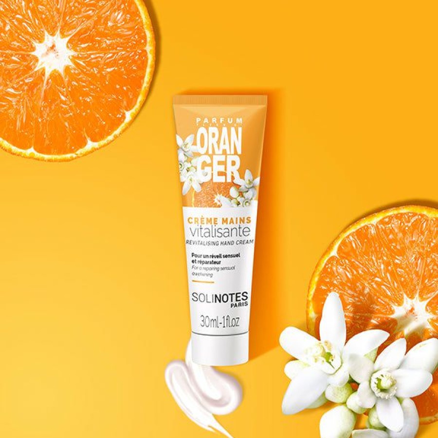 Paraben Free Skincare * | Online Discount Solinotes Paris Hand Cream Orange Blossom