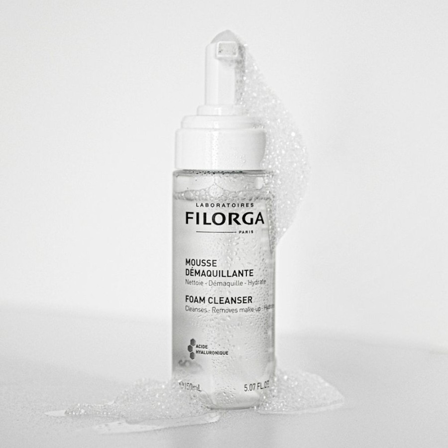 Facial Cleansers * | Good Quality Filorga Foam Cleanser Fash Wash And Makeup Remover