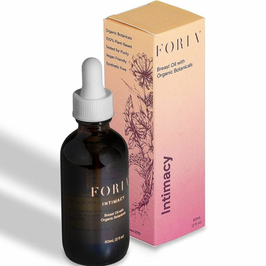 Sexual Wellness * | Hot Selling Foria Intimacy Breast Oil With Organic Botanicals