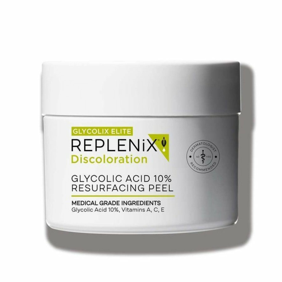 Exfoliators * | Outlet Replenix Glycolic Acid 10% Resurfacing Peel Pads