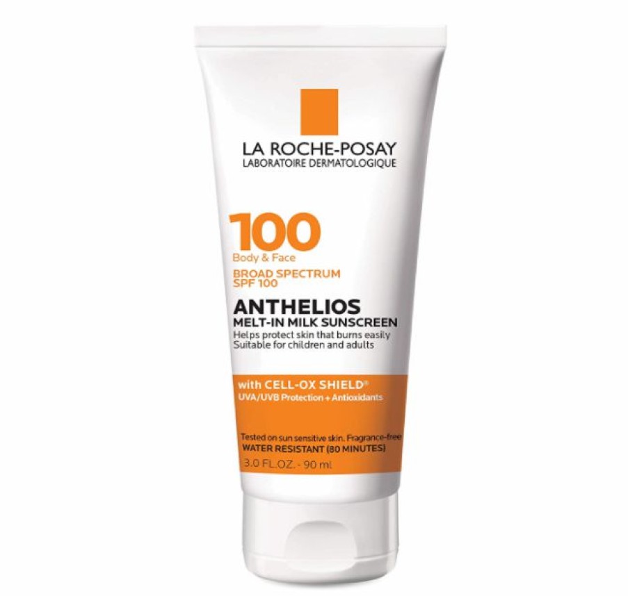 Fragrance Free Skincare * | Store La Roche-Posay Anthelios Melt-In Milk Body & Face Sunscreen Spf 100